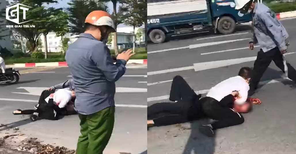Kỷ luật đại úy công an “trơ mắt” đứng nhìn tài xế taxi bị thương vật lộn với cướp