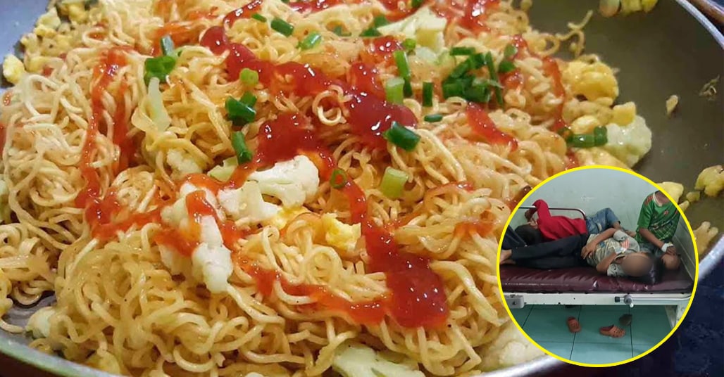 Xót xa 2 cháu bé qua đời sau khi ăn mì tôm xào trứng ông mang về từ đám cưới