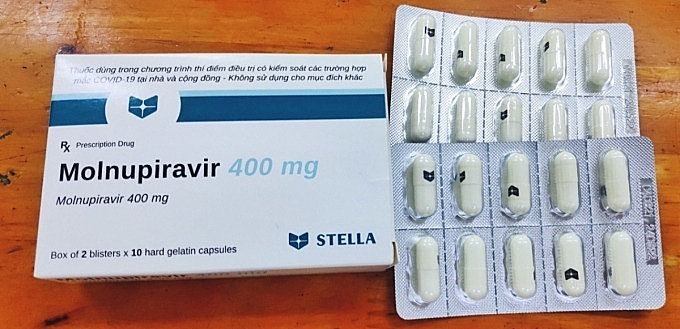 Bộ Y tế cấp phép cho 3 thuốc Molnupiravir ‘nội’ để điều trị COVID-19