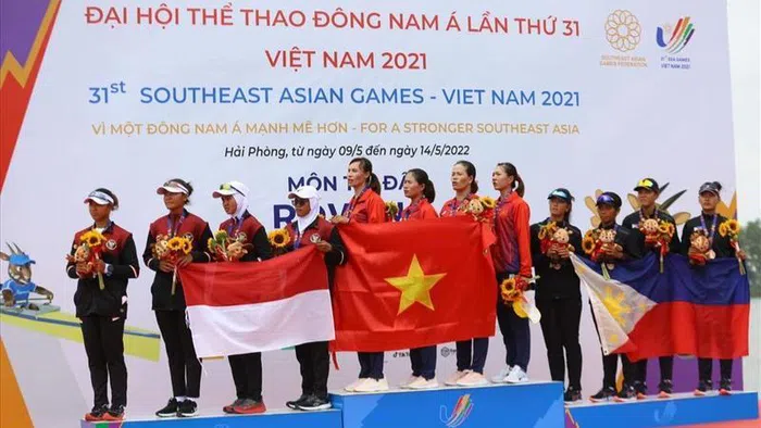 VIỆT NAM VƯƠN LÊN VỊ TRÍ SỐ 1 TRÊN BXH SEA GAMES 31