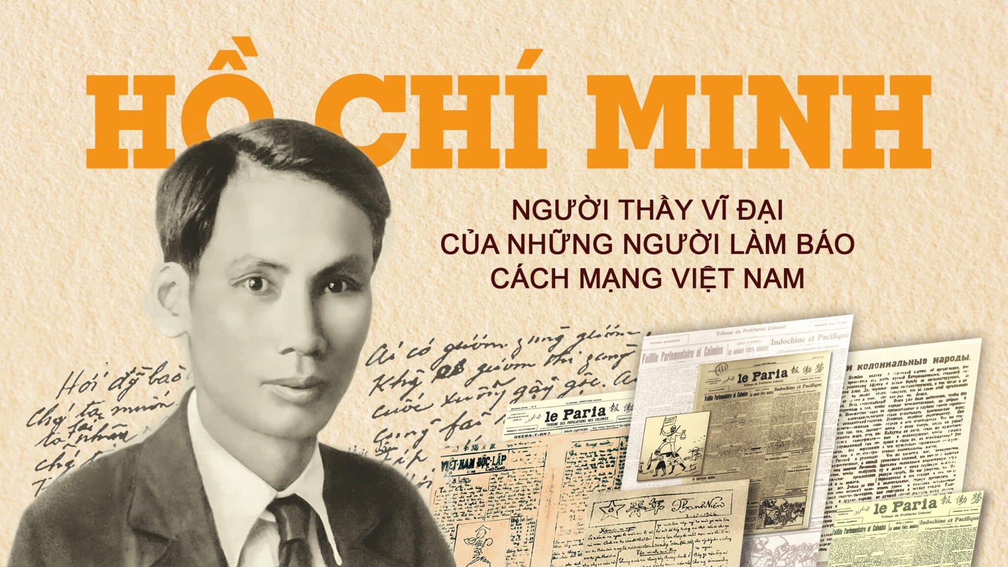 Hồ Chí Minh: Người thầy vĩ đại của người làm báo Cách mạng Việt Nam