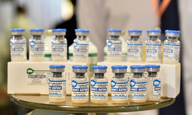 Công bố lưu hành vaccine thương mại dịch tả lợn Châu Phi do Việt Nam sản xuất