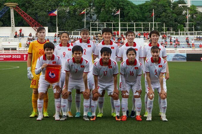 Đội tuyển nữ Việt Nam thua đội tuyển nữ Myanmar với tỉ số 3-4