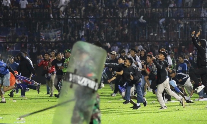 Indonesia: 127 người thiệt mạng do giẫm đạp trong một trận đấu bóng đá