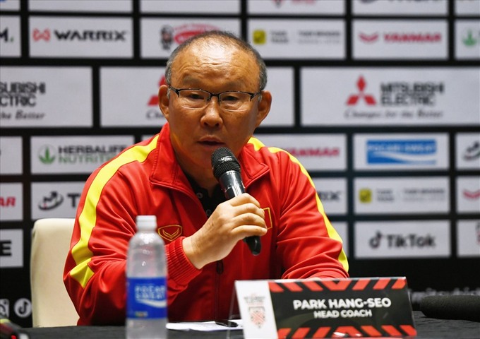 HLV Park Hang Seo chia sẻ sau trận đấu: “Không cần lo lắng điều đó”