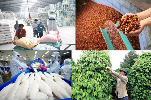 Xuất khẩu nông sản: Tháng đầu năm, nhiều mặt hàng tăng trưởng cao