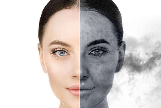 Chống lão hóa da do ô nhiễm không khí