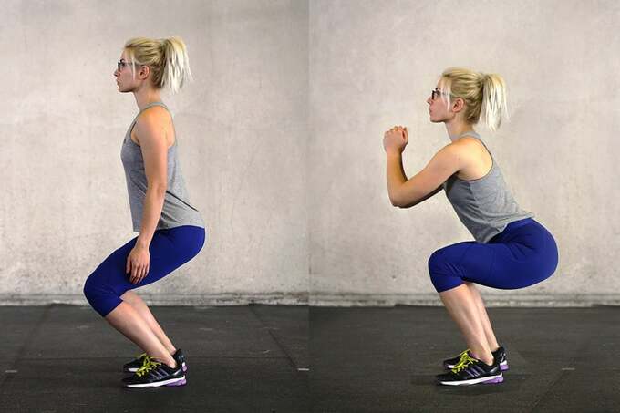 Lợi ích của việc tập squat 5 phút mỗi ngày