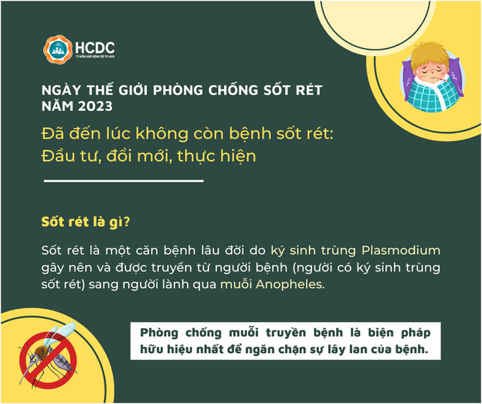 Ngày Thế giới phòng chống sốt rét năm 2023: Đã đến lúc không còn bệnh sốt rét – Đầu tư, đổi mới, thực hiện