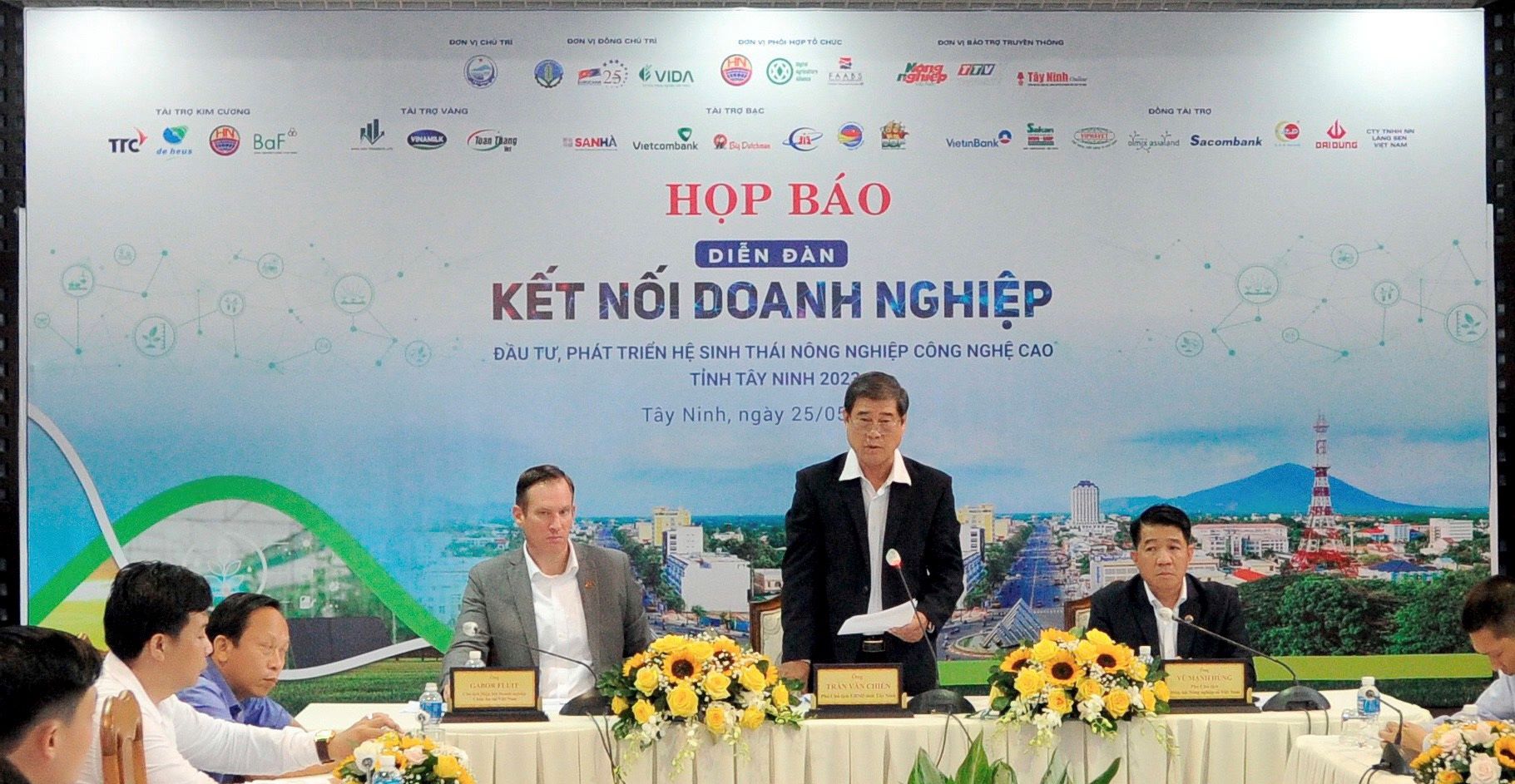 Tây Ninh kêu gọi đầu tư, phát triển hệ sinh thái nông nghiệp công nghệ cao