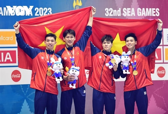 Các VĐV Việt Nam nỗ lực cho nhiệm vụ lớn thứ 2