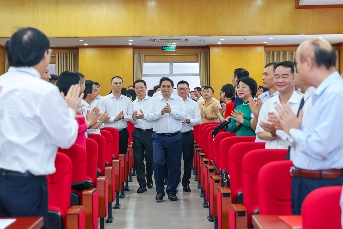 Thủ tướng Phạm Minh Chính tới thăm, làm việc với Hội Nhà báo Việt Nam