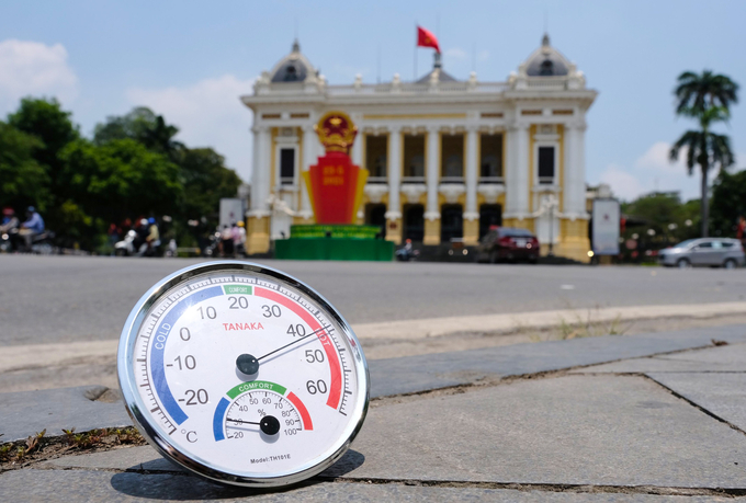 Cảnh báo nắng nóng ở Bắc Bộ và khu vực từ Thanh Hóa đến Phú Yên