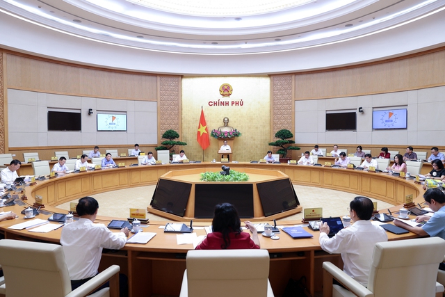 Thủ tướng Phạm Minh Chính chủ trì phiên họp Chính phủ chuyên đề về xây dựng pháp luật tháng 6/2023