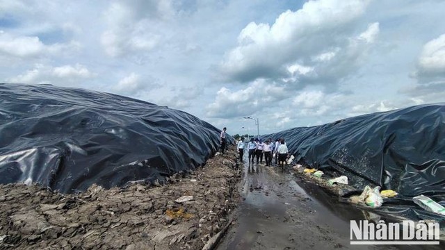 Bến Tre: Bãi rác An Hiệp đã được xử lý ô nhiễm đạt hơn 70%