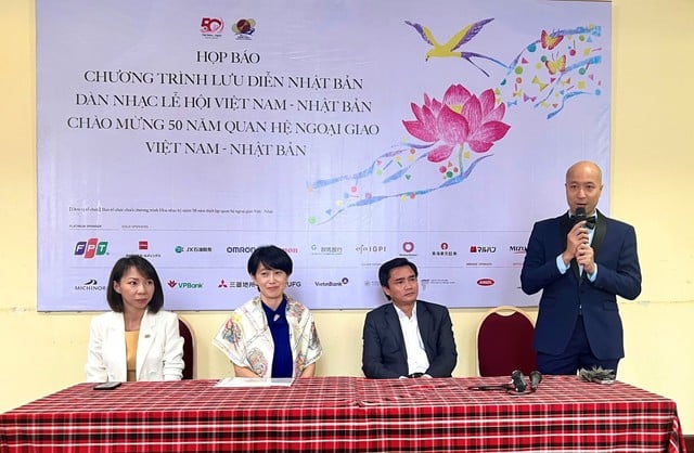 60 nghệ sĩ Việt-Nhật kết hợp thành Dàn nhạc giao hưởng lễ hội Việt Nam-Nhật Bản