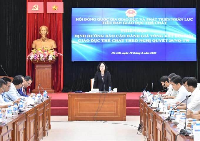 Phát triển lĩnh vực giáo dục thể chất trong giai đoạn đổi mới giáo dục