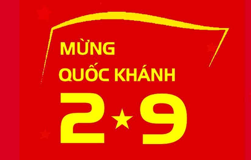 LỊCH NGHỈ LỄ QUỐC KHÁNH 2023
