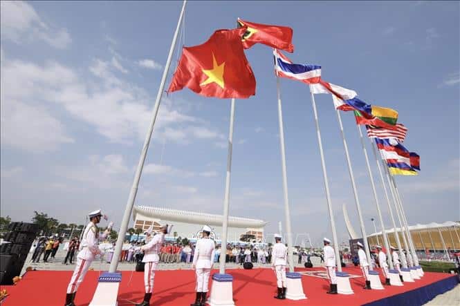 Thượng cờ Việt Nam tại ASIAD 19
