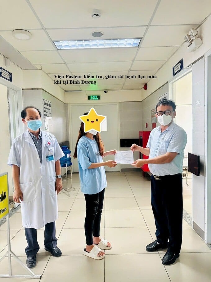 Bình Dương: Ca đậu mùa khỉ đầu tiên đã được xuất viện vào sáng nay ngày 10/10
