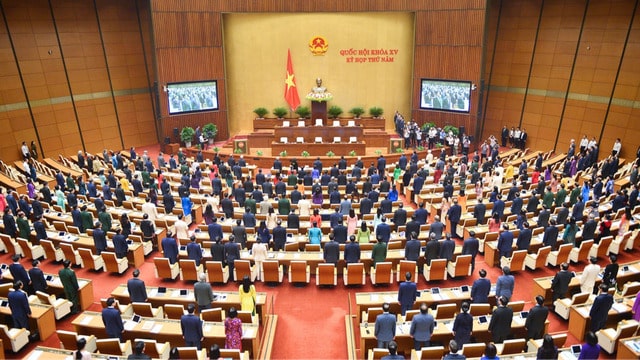 Chính thức khai mạc kỳ họp thứ 6, Quốc hội khóa XV vào sáng ngày 23/10