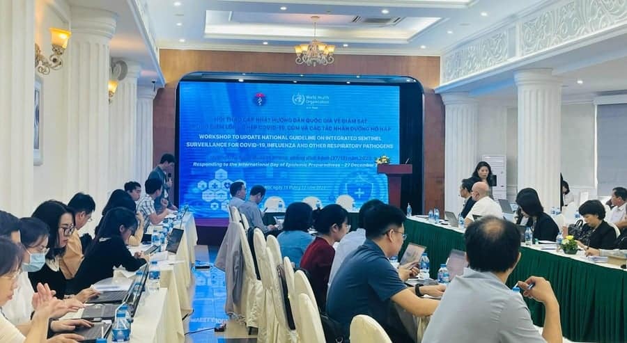 Bộ Y tế và WHO tổ chức Hội thảo cập nhật hướng dẫn quốc gia về giám sát trọng điểm lồng ghép COVID-19, cúm và tác nhân đường hô hấp