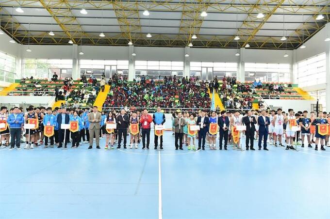 Bộ Giáo dục và Đào tạo tổ chức Giải thể thao học sinh toàn quốc môn bóng rổ Trung học cơ sở