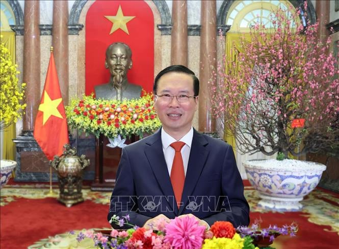 Chủ tịch nước Võ Văn Thưởng gửi thư chúc Tết Giáp Thìn 2024
