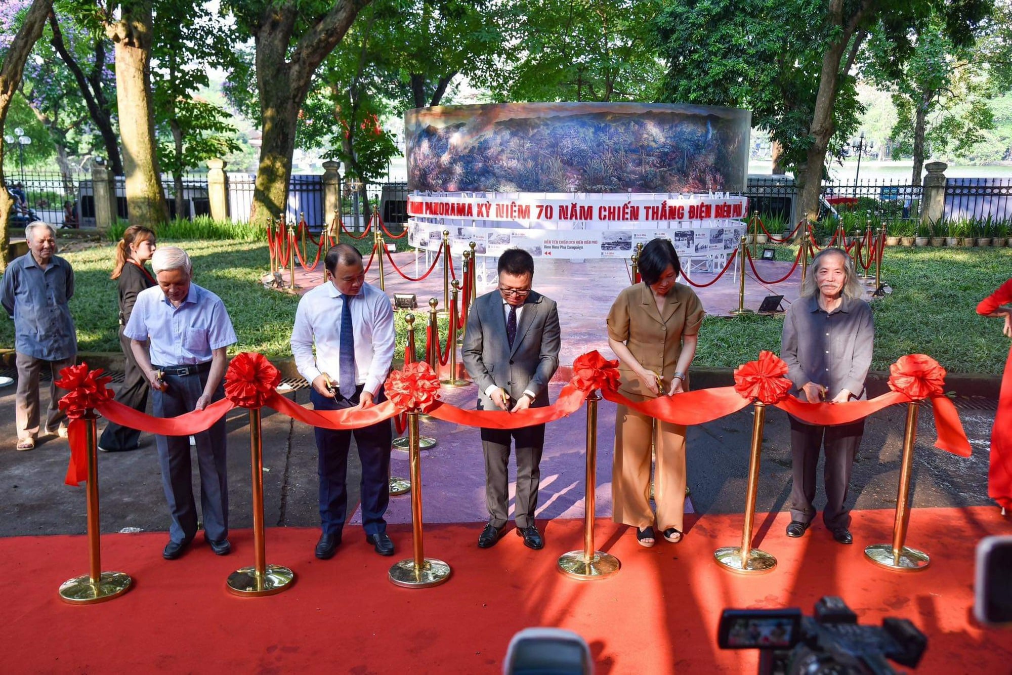 Chiêm ngưỡng tranh panorama về Chiến thắng Điện Biên Phủ theo cách đặc biệt