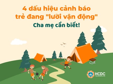4 dấu hiệu cảnh báo trẻ đang lười vận động