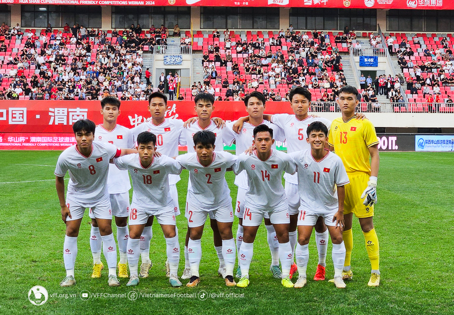 Đội tuyển U19 Việt Nam thất bại 0-1 trước đội tuyển U19 Trung Quốc