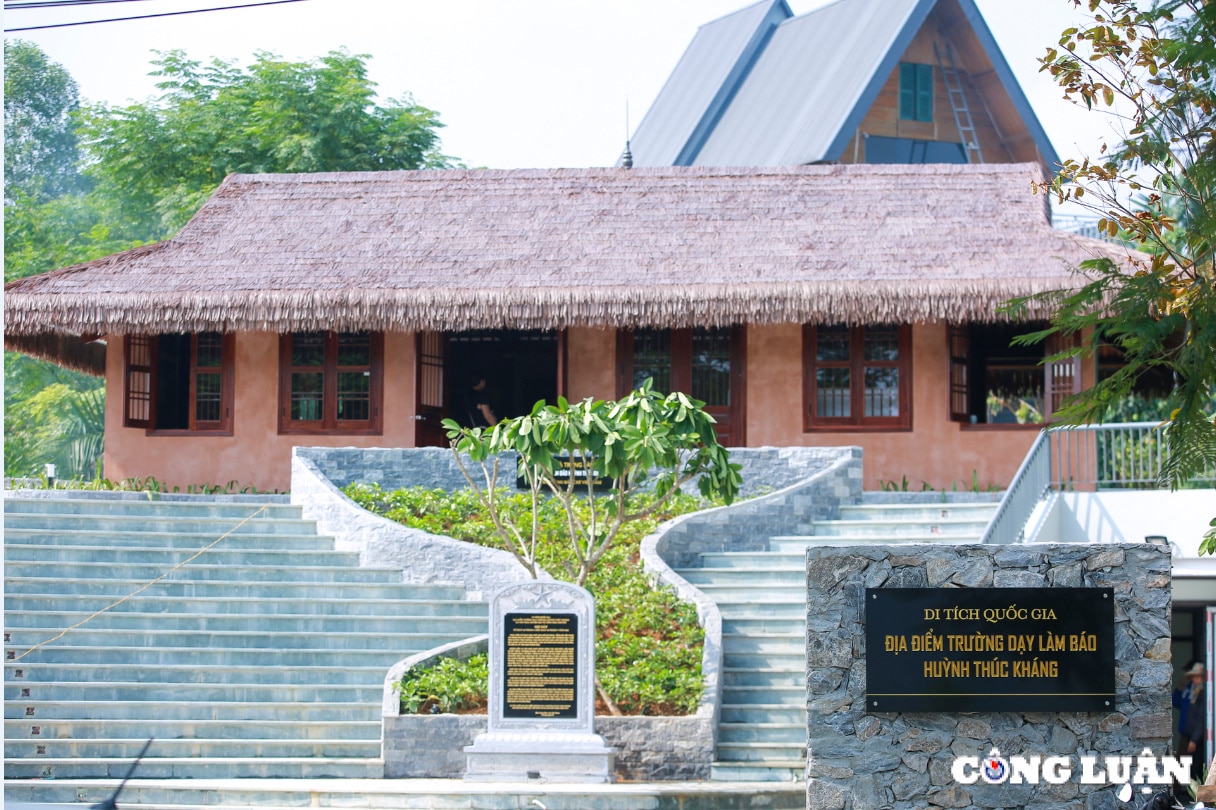 Sắp khánh thành Công trình tu bổ, tôn tạo Di tích lịch sử quốc gia Địa điểm Trường dạy làm báo Huỳnh Thúc Kháng