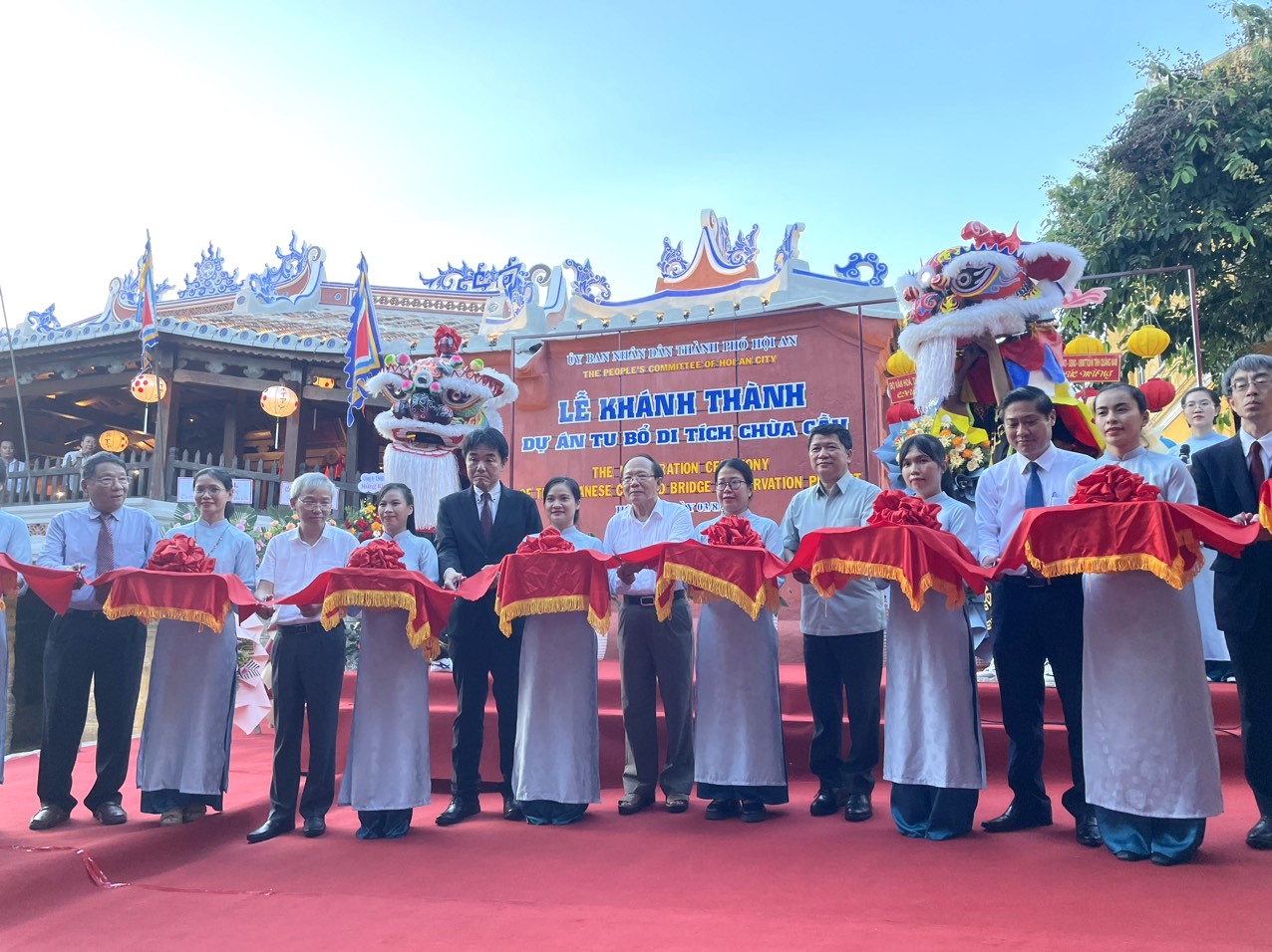 Hội An khánh thành dự án tu bổ di tích Chùa Cầu