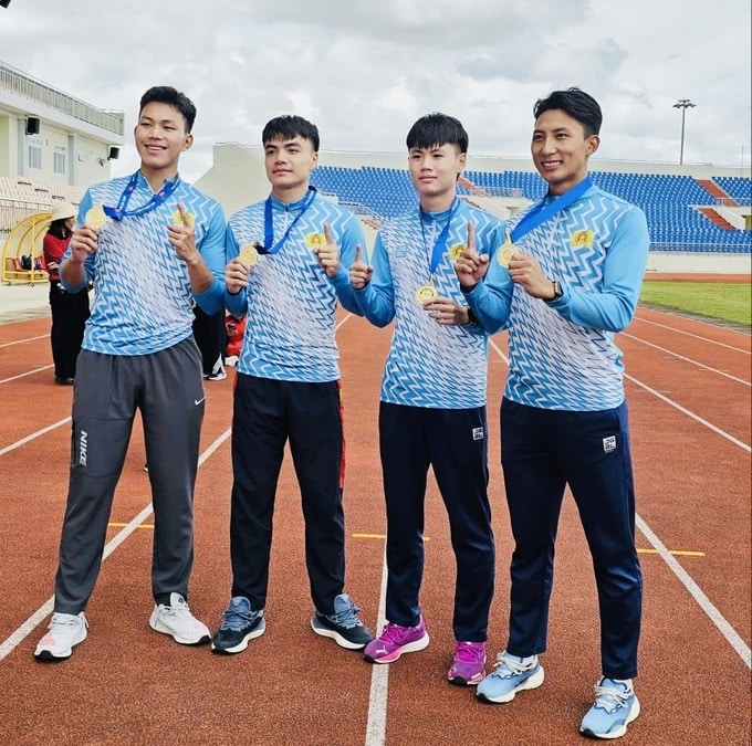 Đoàn thể thao CAND thiết lập kỷ lục tại Giải điền kinh tiếp sức vô địch quốc gia 2024