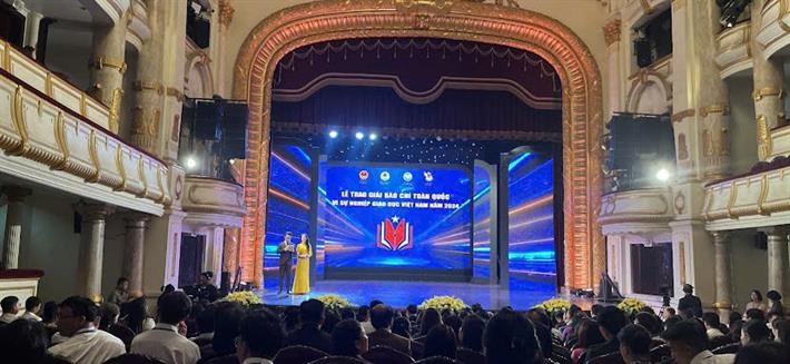 Trao giải báo chí toàn quốc “Vì sự nghiệp Giáo dục Việt Nam” năm 2024