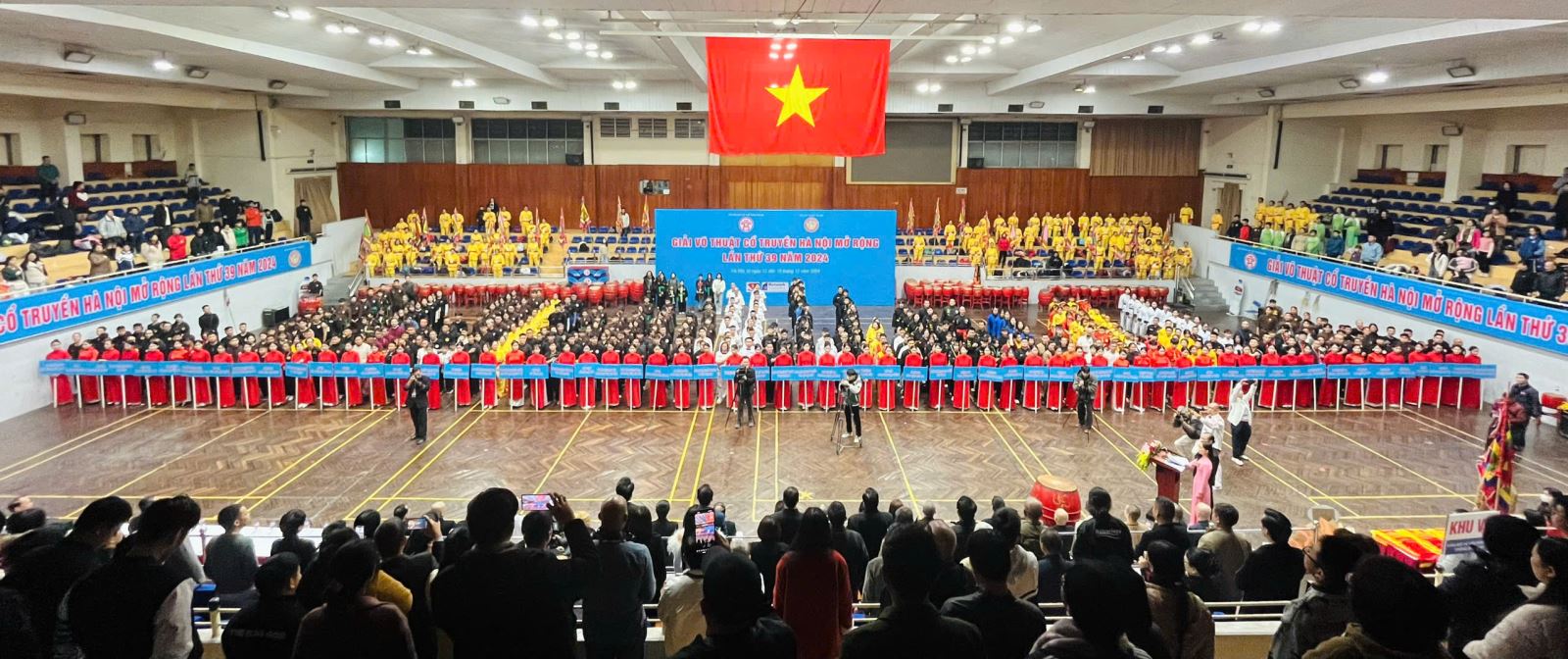 62 môn phái, võ phái tham dự Giải võ thuật cổ truyền Hà Nội mở rộng