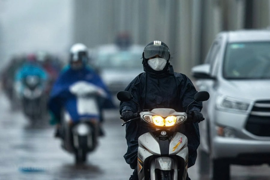 Dự báo thời tiết Ngày 25/2: Miền Bắc vừa mưa vừa rét, vùng núi cao dưới 8 độ C