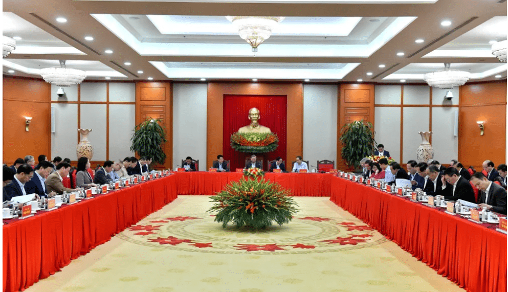 Tổng Bí thư Tô Lâm chủ trì cuộc họp Tiểu ban Văn kiện Đại hội XIV của Đảng