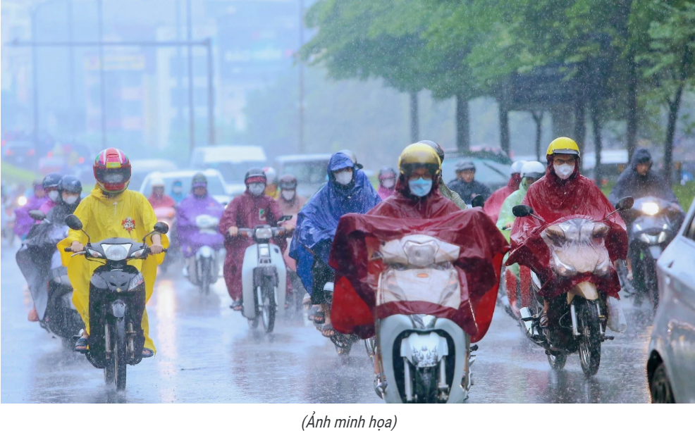 Dự báo thời tiết ngày 24/4: Bắc Bộ giảm nắng, chiều tối có mưa rào và dông