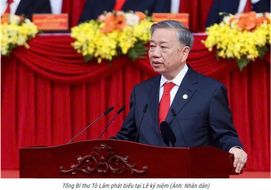 Diễn văn của Tổng Bí thư Tô Lâm tại Lễ kỷ niệm 50 năm Ngày Giải phóng miền Nam, thống nhất đất nước