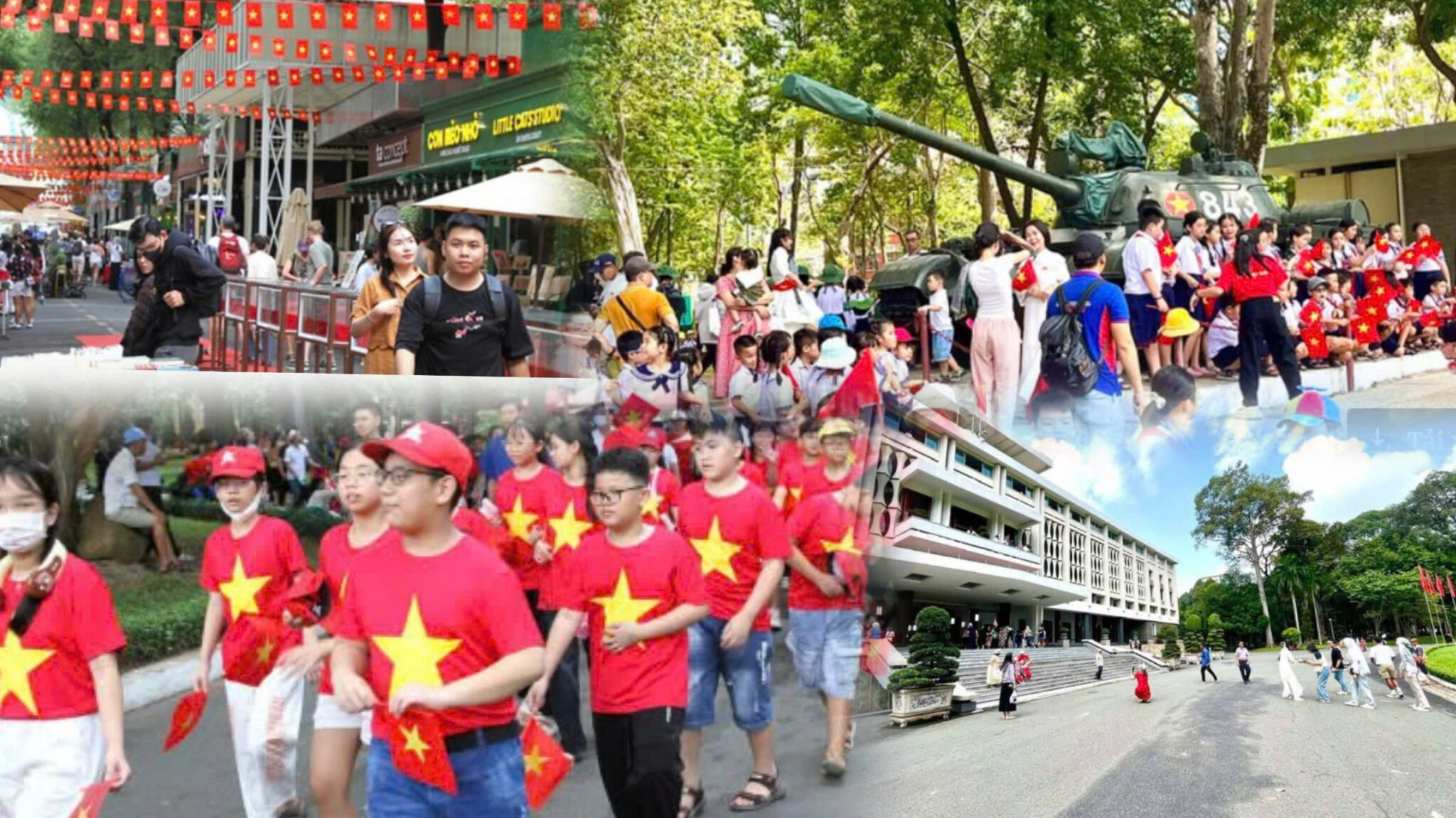 TPHCM rực rỡ cờ hoa những ngày tháng Tư lịch sử