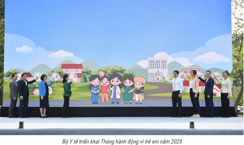 Tháng hành động vì trẻ em năm 2025 diễn ra từ ngày 1/6 – 30/6