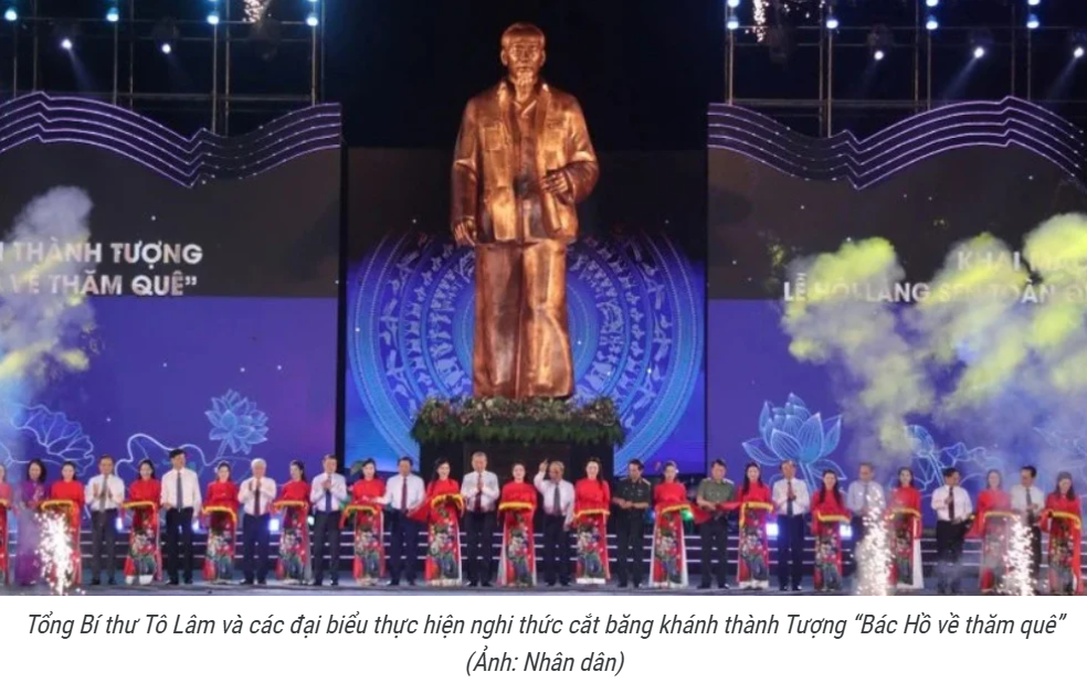 Tổng Bí thư Tô Lâm dự khai mạc Lễ hội Làng Sen toàn quốc 2025