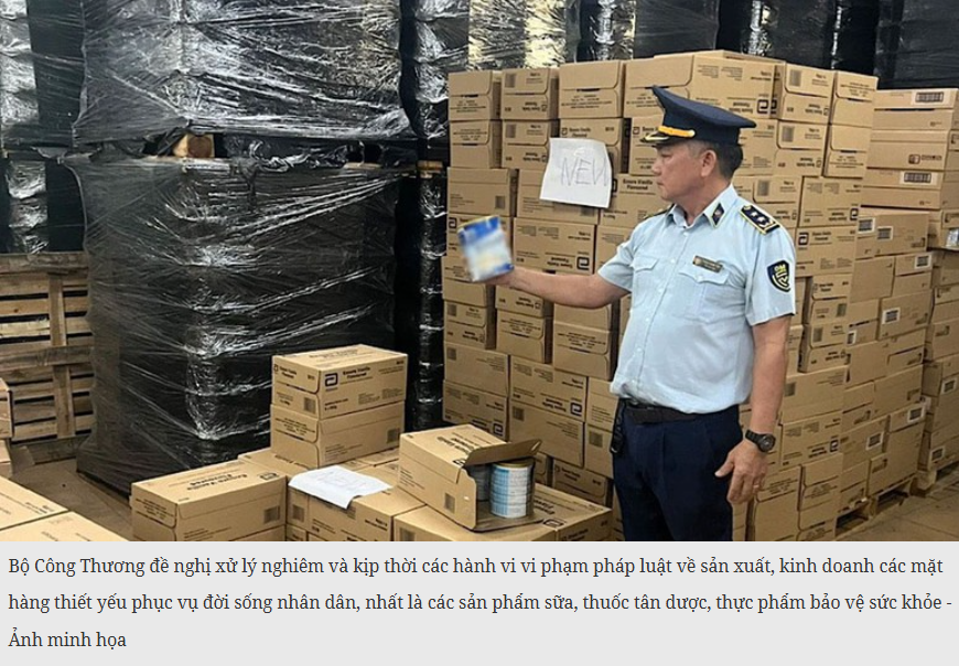 Cao điểm chống buôn lậu, hàng giả: ‘Siết’ các mặt hàng thiết yếu như sữa, thuốc, mỹ phẩm