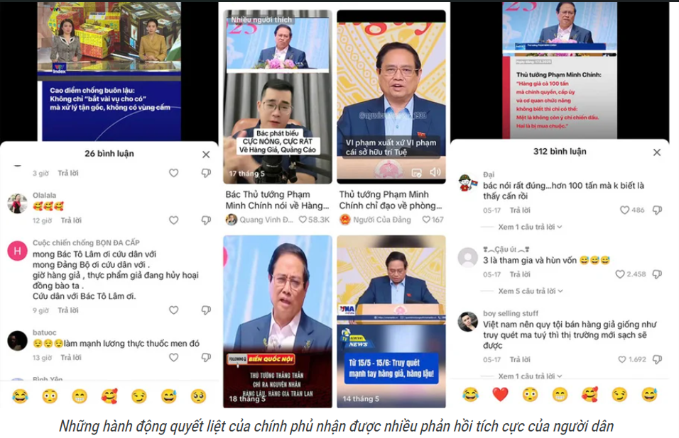 Cộng đồng mạng vui mừng trước những quyết tâm của Đảng và Chính phủ trong cuộc chiến chống buôn lậu, hàng giả