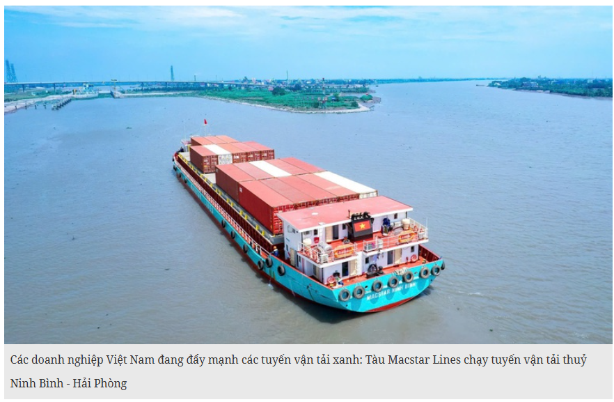 Việt Nam chủ động lộ trình chuyển đổi logistics bền vững