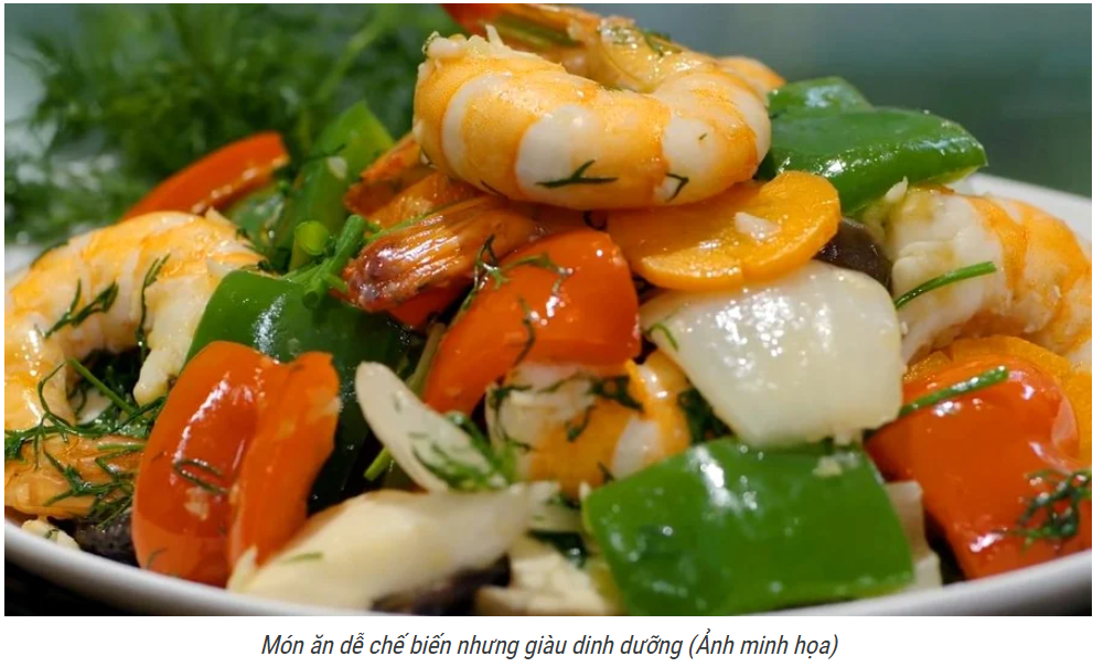Gợi ý 4 món ăn vừa dễ nấu, vừa chứa nhiều dinh dưỡng