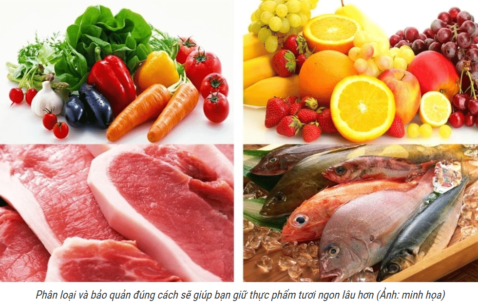 5 mẹo giữ thực phẩm tươi lâu ngày hè