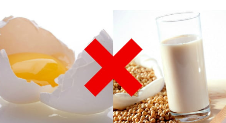 Top các thực phẩm tối kỵ dùng với sữa đậu nành