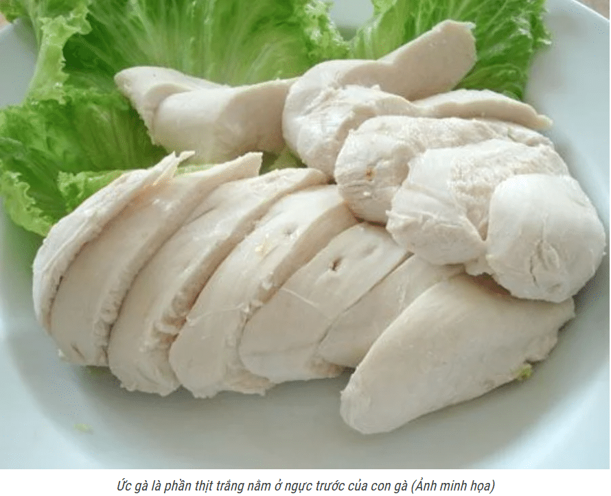 Ức gà món ngon tốt cho sức khỏe